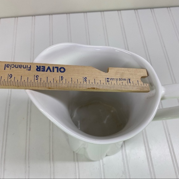 Farval Portugal white ceramic pitcher - Picture 7 of 10